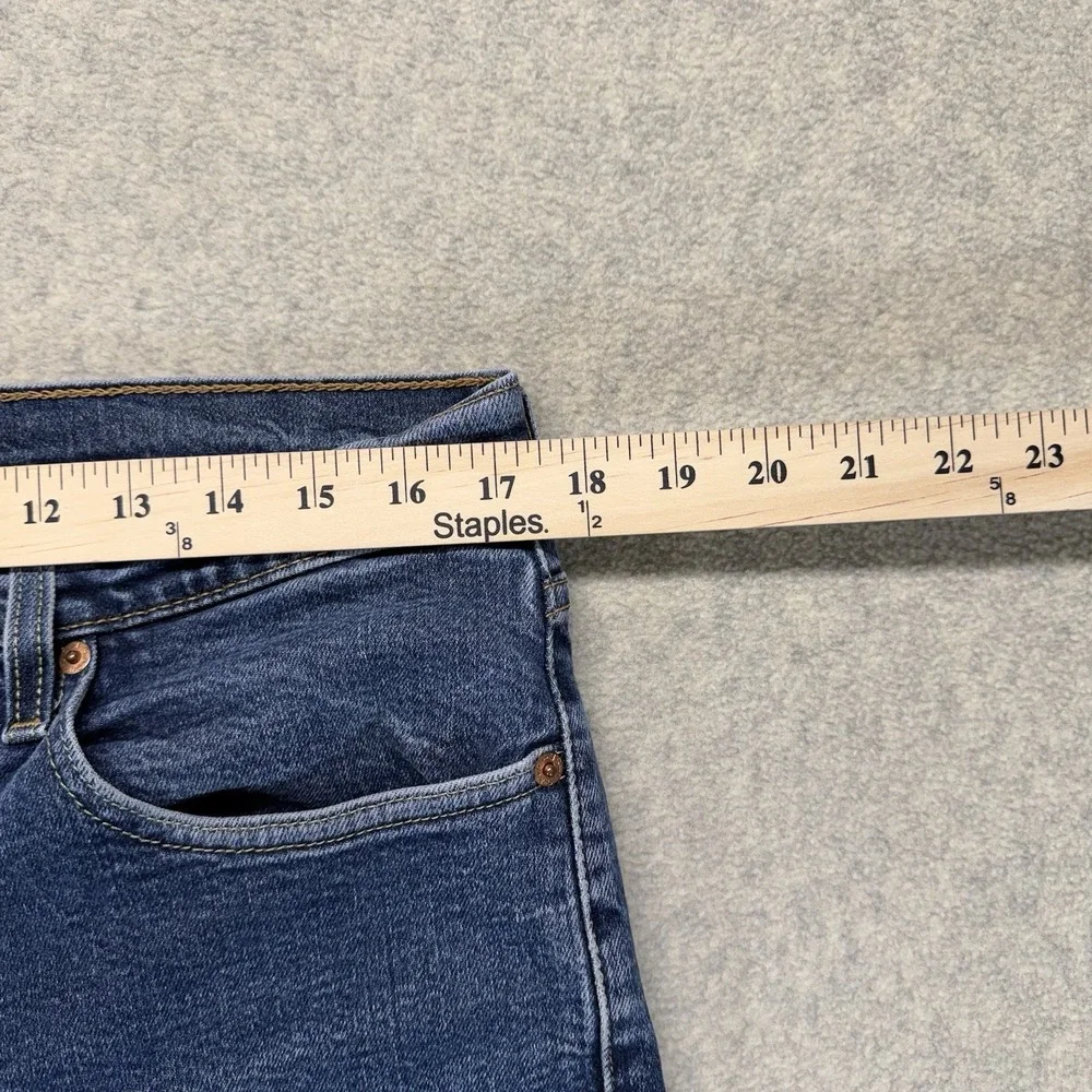 Levi's 514 Straight Fit Jeans Men's 34x30 Medium Wash Denim Cotton